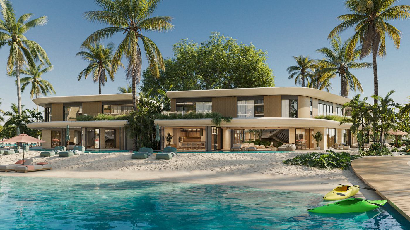 Bonita Beach Villas — Villa and pool