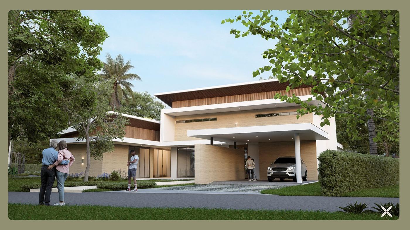 Villa exterior