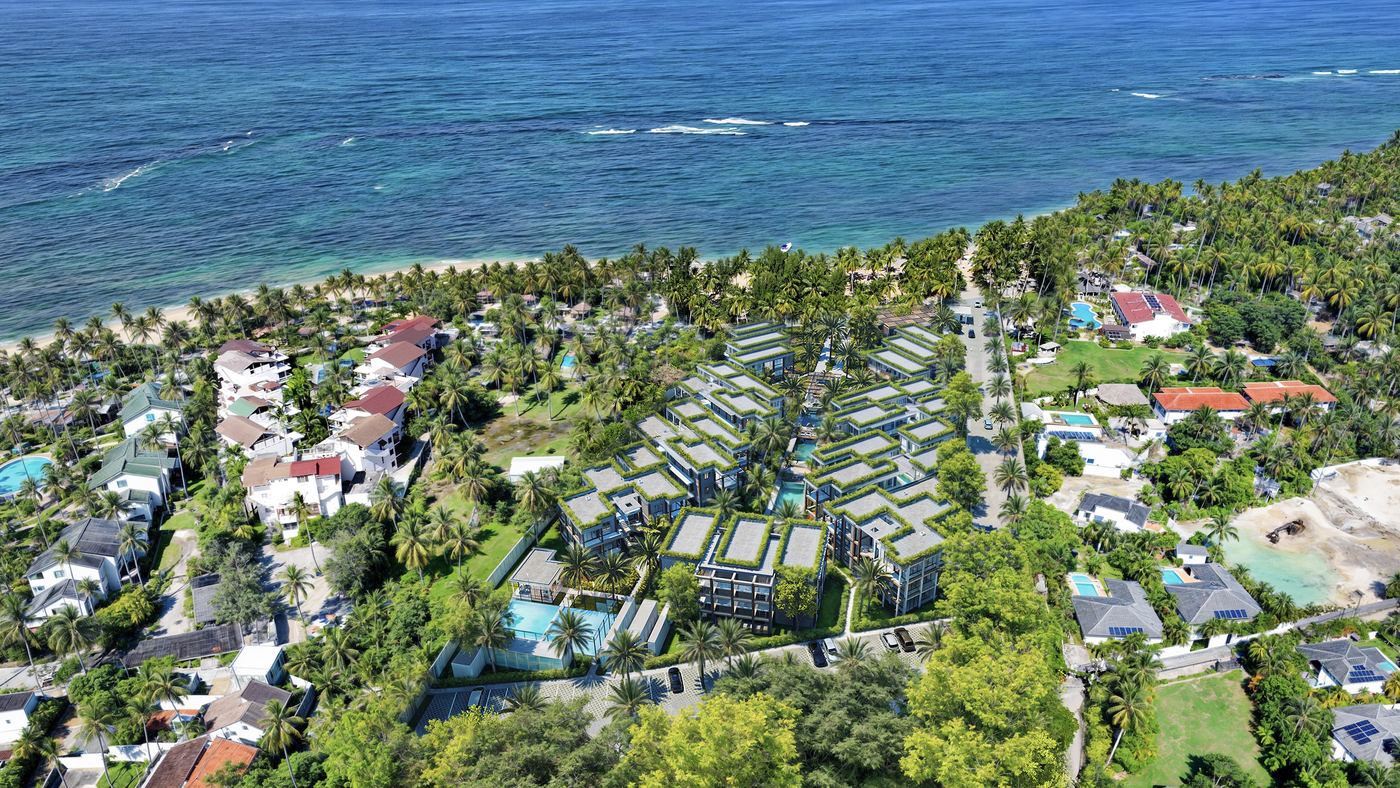 Casa Cristalina — Aerial view