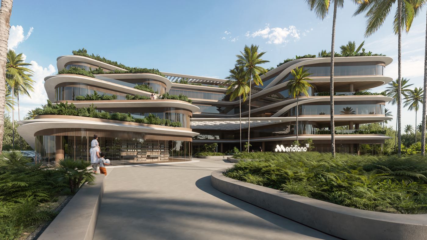 Meridiano 18 — Facade