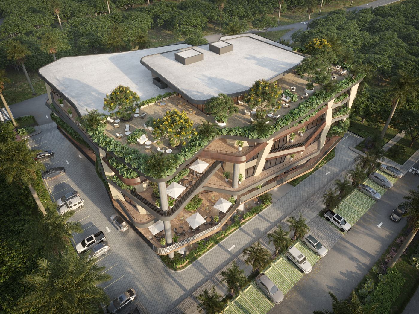 Level Business Center — Site view