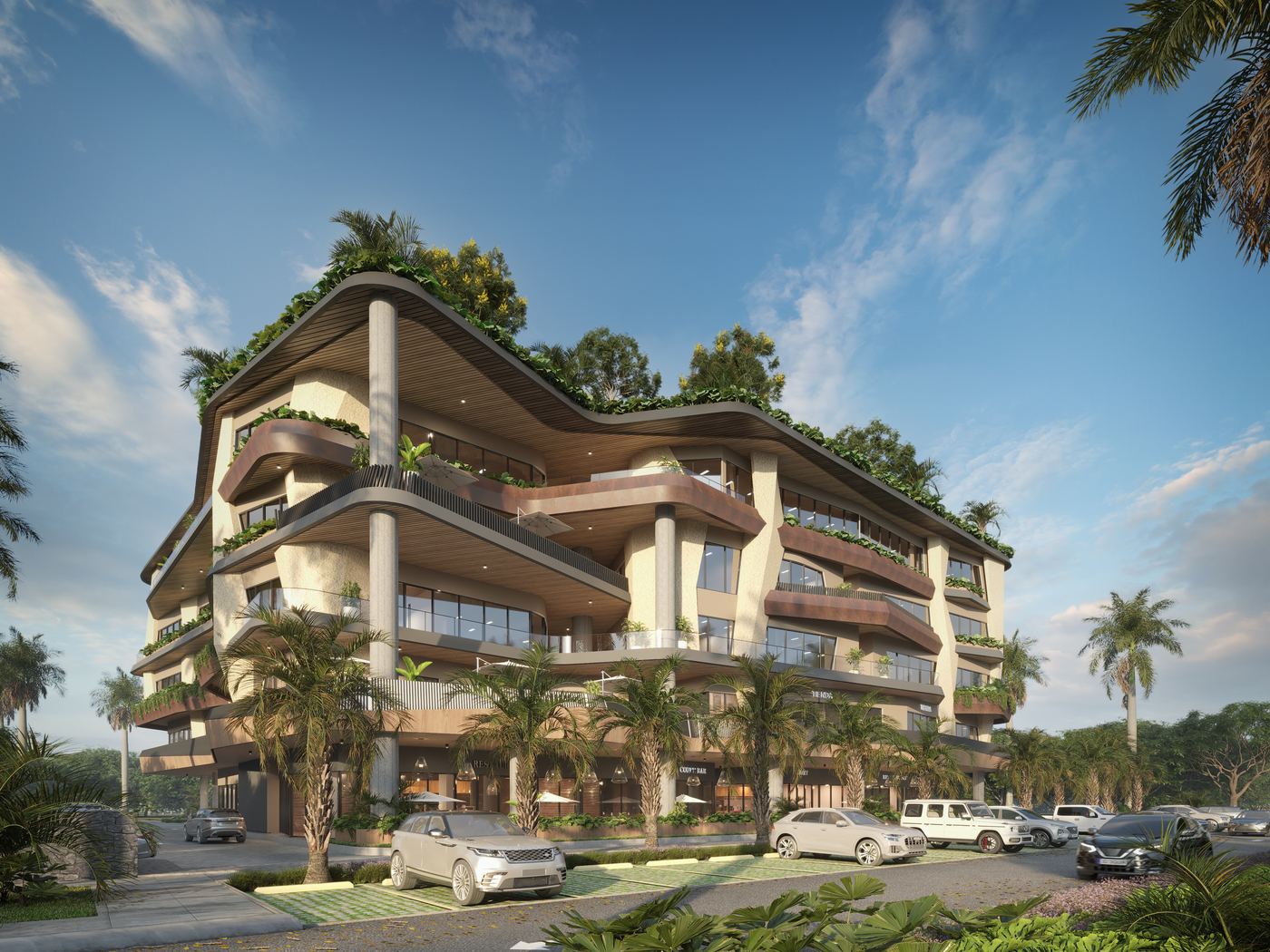 Level Business Center — Left side view