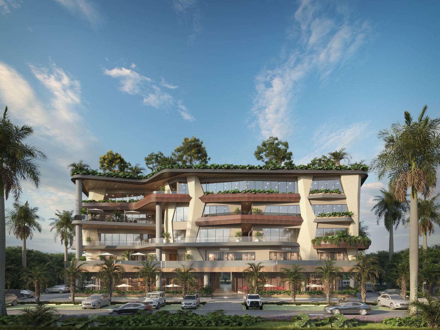 Level Business Center — Front facade