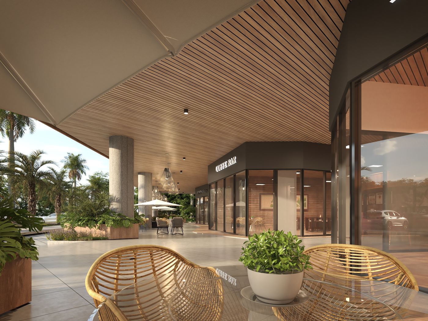 Level Business Center — Detail view
